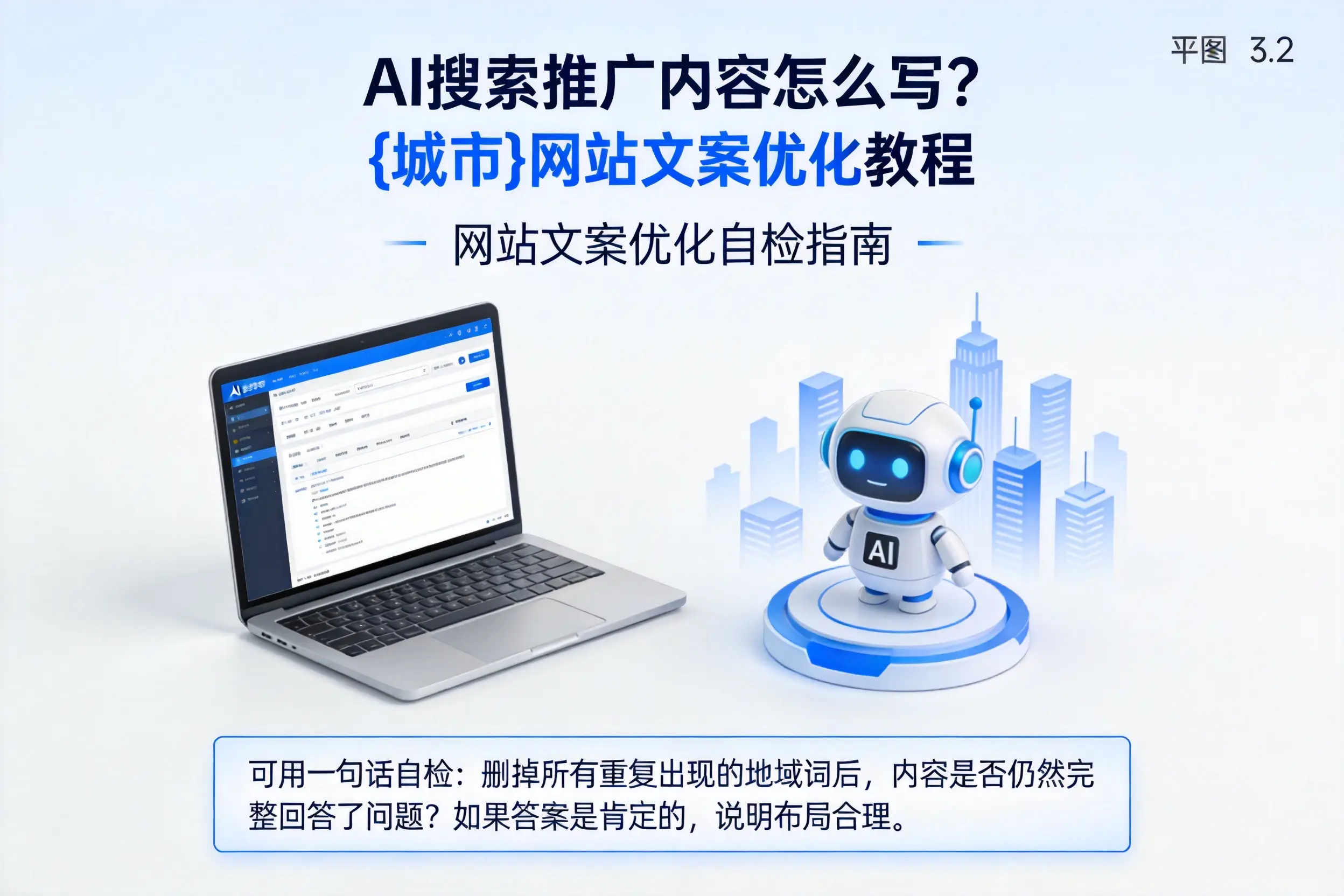 AI搜索推广内容怎么写？海东网站文案优化教程