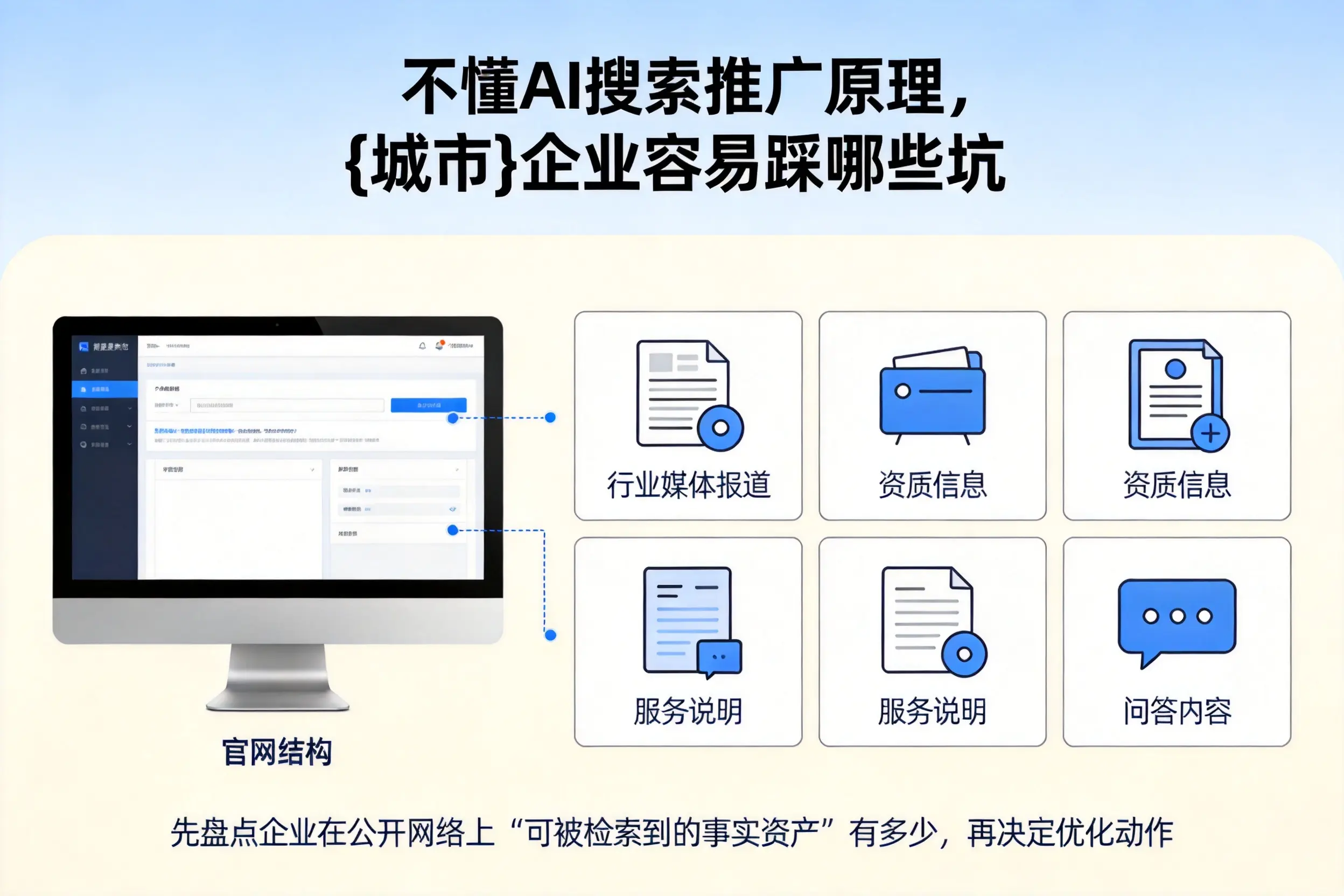 不懂AI搜索推广原理,海东企业容易踩哪些坑