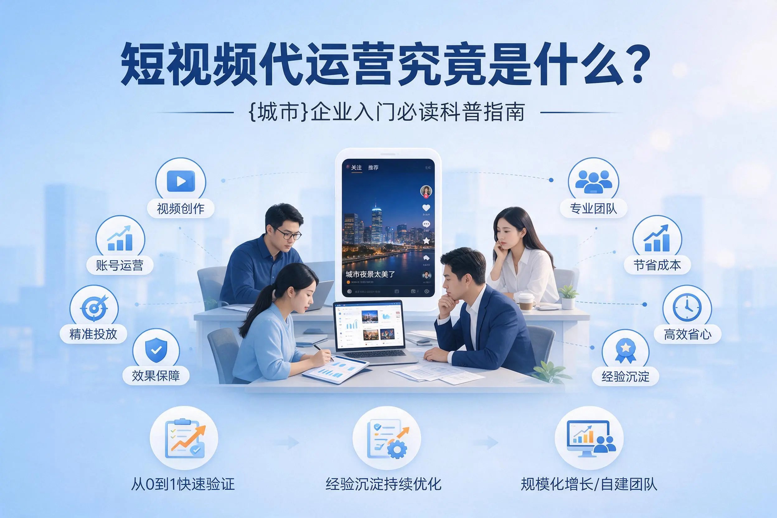 短视频代运营究竟是什么?海东企业入门必读科普指南